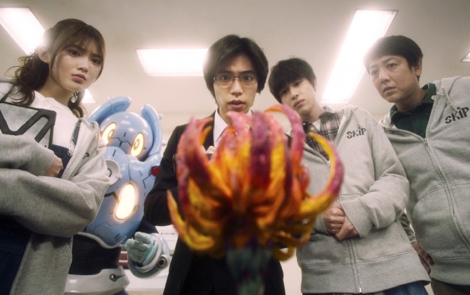 Scene from Ultraman Arc The Movie: Superdimensional Showdown!